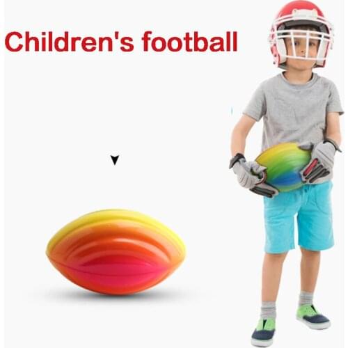 Fitness Sports Ball Toys Colour PU Rugby American Football Outdoor Toys Pressure Ball Fitness Sports Ball Toy