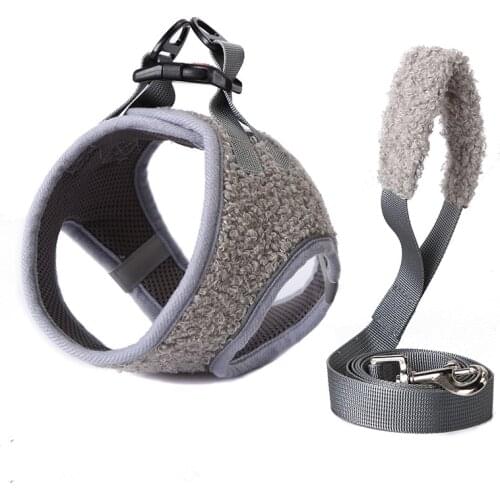 Reflective Pet Dog Cat Vest Harness Collar Pet Vest Harness And Leash Set For Puppy Chihuahua Pug Bulldog Cat arnes perro