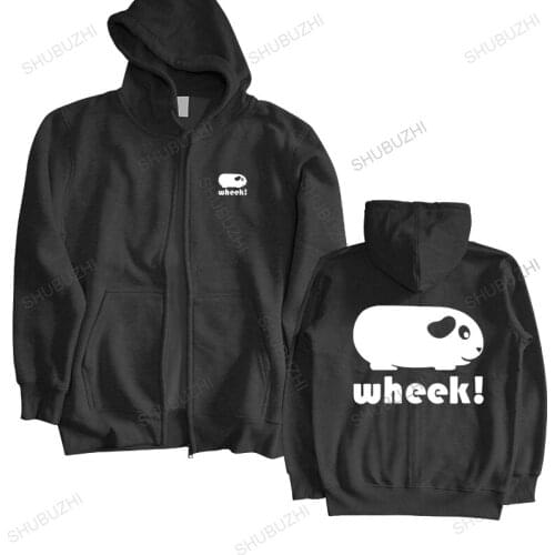 Men streetwear sweatshirt brand Manrv Mens Simple Guinea Pig Wheek hoody L Deepheather mens cotton sweatshirt fashion hoodies