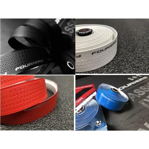 FOURIERS ultralight Bicycle Handlebar Tape Road bike bar tape comfortable feel skidproof tapes Black/ White /Yellow /Red