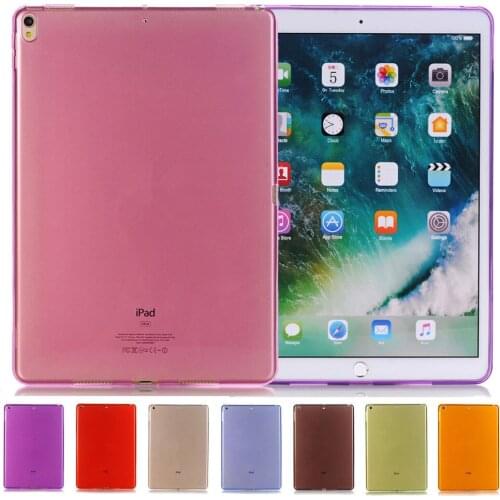 Candy Transparent TPU Slim Case For iPad 9.7 2017 2018 Cove Case Clear Poly Gel Protection Shell A1822 A1823 A1893 A1954