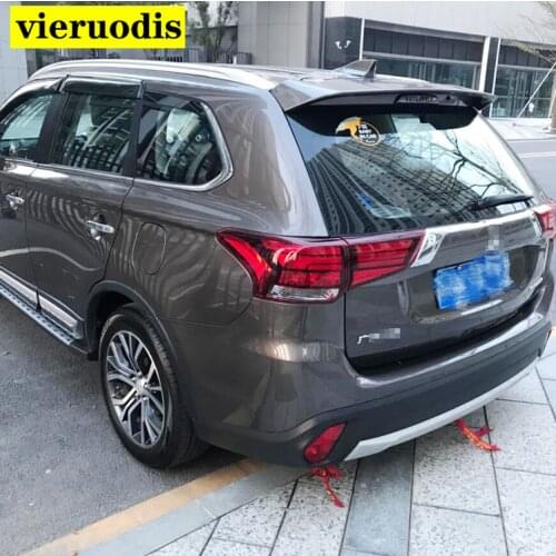 ABS Rear Spoiler Trunk Boot Lip Wing for Mitsubishi Outlander Rear Spoiler 2013~2018 Paint Factory Style Rear Roof Spoiler