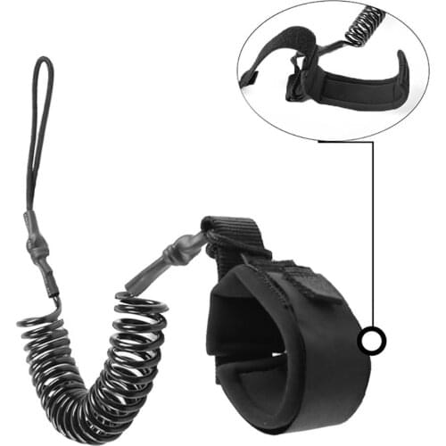 10ft Surfing Coiled Ankle Leash Paddle Board Surfboard Raft TPU Foot Leg Rope