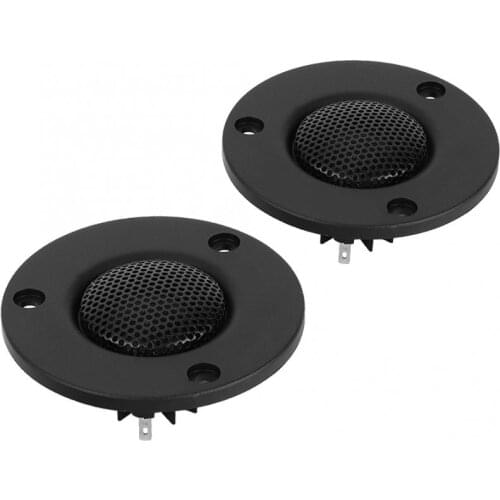 2Pcs 25-core 25W B7 Pure Silk Film Magnet Dome Tweeter Treble Speaker Loudspeaker Diaphragm Dome Speaker