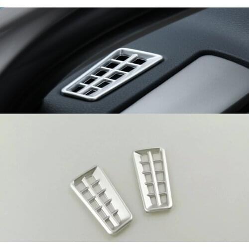 For Toyota RAV4 2014 2015 2016 2017 2018 Accessories Matte Interior Upper Air Vent Outlet Cover Trim 2pcs