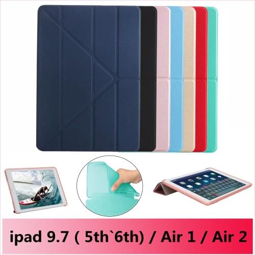 For iPad 9.7 Case Air 1/ Air2 Transparent Soft Cover for iPad 6th 2017`2018 (A1822 A1823 A1893 A1954 A1566 A1567 A1474 A1475)