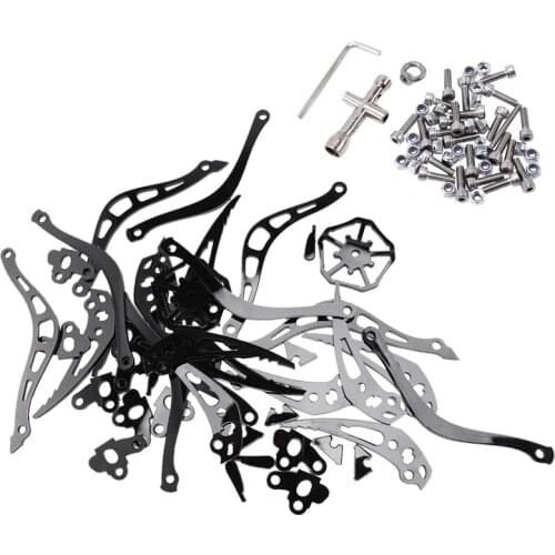 Four-Axis Acrylic Manipulator Drone Improved Claw Drone Mantis Claw Robot Arm Hook Drone Upgrade Grabber Kit