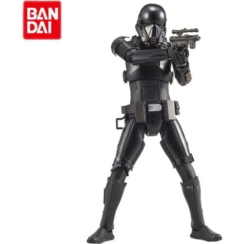 Bandai Original Star Wars 1/12 Plastic Assembled Model Kit Rogue One The Storm Troops 09052 Model Kids Toys Collections Gifts