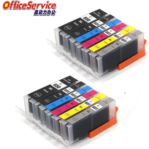 2 Sets Compatible ink cartridge For PGI 650 PGI650 PGI-650 cli-651 for Canon PIXMA MG6360 MG7160 MX926 MX726 inkjet printer