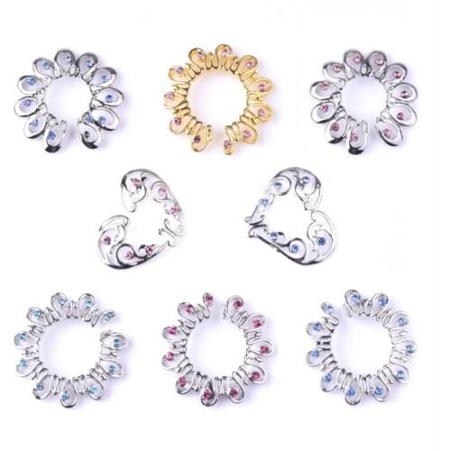 Hot Sale Non Pierced Clip On Fake Nipple Ring Flowers Shield Cover Clamps Fashion Heart Nipple Ring Piercing Sexy Body Jewelry