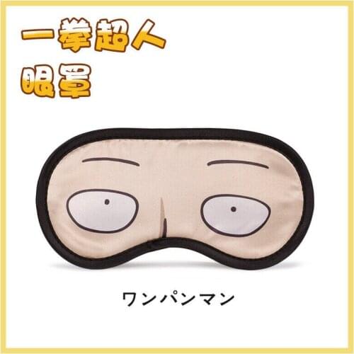 Anime ONE PUNCH-MAN ONE PUNCH MAN OPPAI Eyesmask Saitama Cosplay Eyes Mask Eye mask Eyeshade Sleeping Aid Eyepatch Costume Props