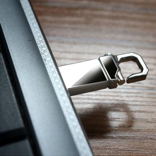 Super Deal High quality Metal USB Flash drive 128GB 64GB 32GB 16GB 8GB mini pendrive memory usb stick Free Keyring pen drive