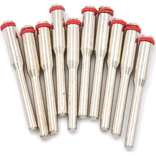 Miniature Clamping Connecting Lever Polishing Wheel Mandrel Cutting Wheel Holder For Dremel Accessories Rotary Tool 3.175mm 10Pc