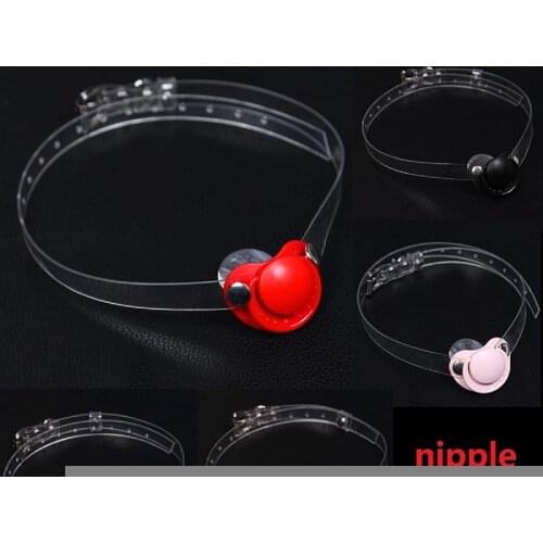 Cute Pacifier Open Mouth Gag Plug MouthAdult Bondage Restraints Toys Mouth Ball Bdsm Sex Toys for Woman Juegos Sexuales S&m