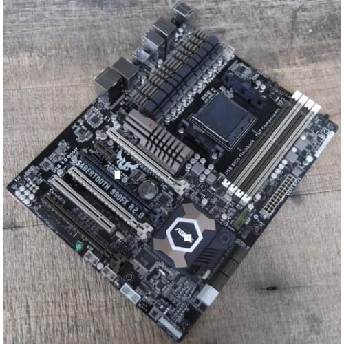 Original motherboard for ASUS SABERTOOTH 990FX R2.0 Socket AM3+ DDR3 SATAIII USB3.0 32GB Desktop Motherboard