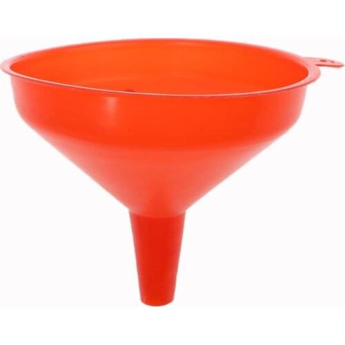 N0HF Plastic Filling Funnel Spout Pour Oil Tool Petrol Car Styling For Car Motorcycle Vehicle