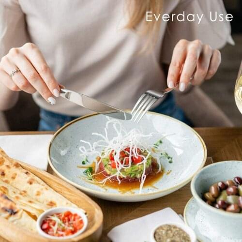 Tableware Gold Cutlery Set 24 Piece Fork Spoon Flatware Cutelry Set Stainless Steel Gold Dinner Dessert Fork Knife Tea Spoon Set