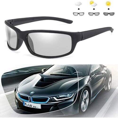 Brand Square Photochromic Sunglasses Men Polarized Glasses Retro Women Sunglasses Driving UV400 Gafas Free shipping for Brazil