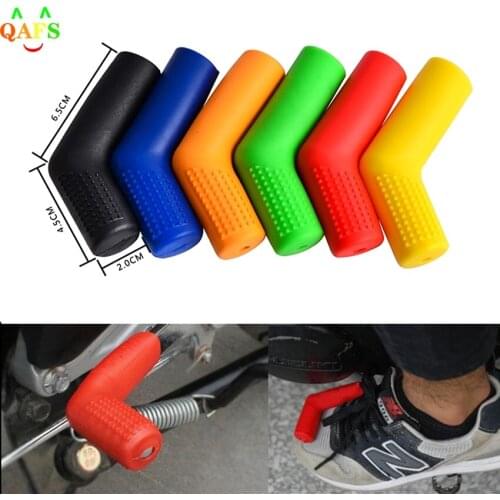 Universal Motorcycle Gear Shift Lever Rubber Sock Gear Shifter Boot Shoe Shift Case Protectors Covers Moto Replacement Patrs