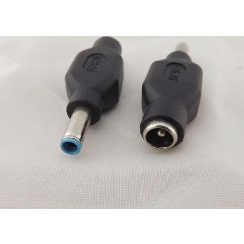 10pcs DC Power Adapter Plug 5.5x2.1mm Female To 4.5x3.0mm Male HP Ultrabook Laptop