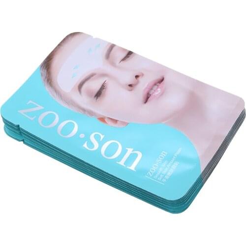 10pcs/box Fore Head Moisturizing Mask Forehead Line Patches Firming Stickers Lift Patch Frown Lines Wrinkle Removal Anti-aging
