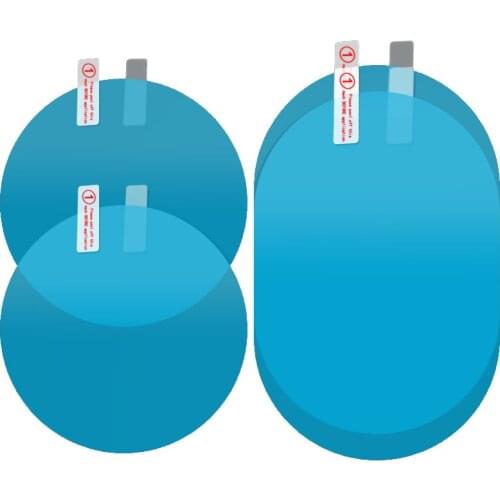 Film Anti Fog Window Clear Rainproof Rear View Mirror Protective Anti-glare Clear Film Soft Film Auto Accessories 2 Pcs