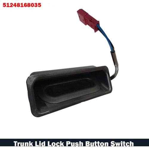 Trunk Lid Lock Push Button Switch 51248168035 2046802391 For BMW E39 E60 525 528 530 540 M5 Trunk Push Button Handle