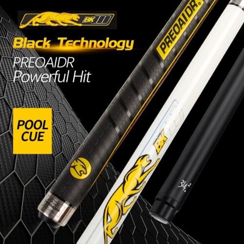 PREOAIDR 3142 Z2 Billiard Pool Cue Carbon Maple Shaft Pool Cue Stick 12.75mm /11.75mm Tip Professional Billar Kit with Extension