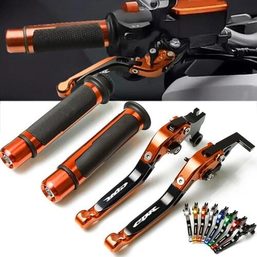 For HONDA CBR650R/CB650R CBR CB 650R 650 R 2019-2020 Motorcycle CNC Adjustable Brake Clutch Lever Handle Grips Handlebars Set