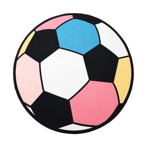 Creative Football Living Room Carpet Bedroom Children Thick Anti-Slip Mat