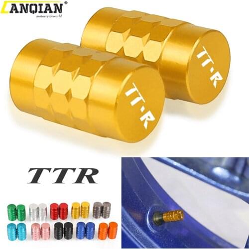 For YAMAHA TTR125L/LE/LWw/Discbrake on front TTR 125 TTR125 L LE LW Motorcycle Wheel Tire Valve Cap Tyre Rim Stem Airdust Cover