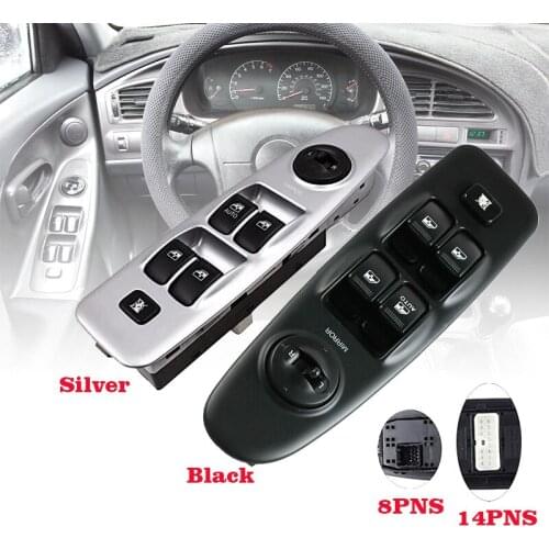 New Car Front Left Electric Master Power Window Switch Control Fit For Hyundai Elantra 2001 2002 2003 2004 2005 2006 93570-2D100