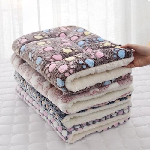 Pet Blanket Thickened Double-Sided Comfortable And Warm General Blanket For Cats And Dogs Non-Slip Mats For Dogs Dog Blankets
