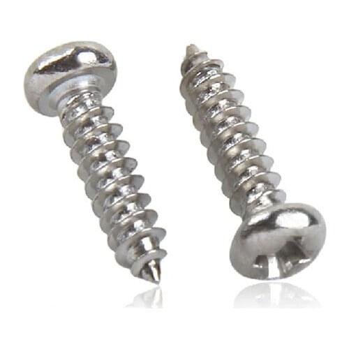 PA M1.2 m1.4 m1.7 m2 self taping screw Pan head Nickle plated steel Electronic consumer phone screw round pan head micro screw