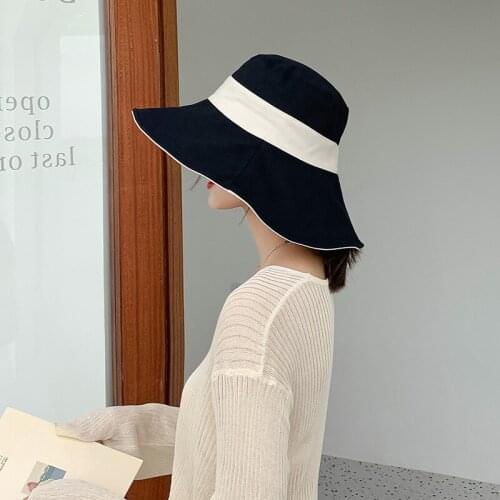 New Fisherman Cap for Girls Woman Summer Bucket Hats Women Panama Hat Wear Fishing Hat
