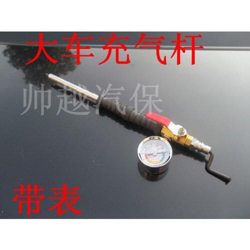 Tire fast inflating rod pneumatic rod with a hand cart table inflatable bar tire inflation table