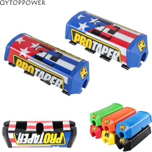 Pro Taper 1 1/8" Handlebar Fat Bar Pad Slider Grip For CRF RMZ YZF ATV Dirt Pit BikeMotorcycle Motocross Enduro SM Protaper