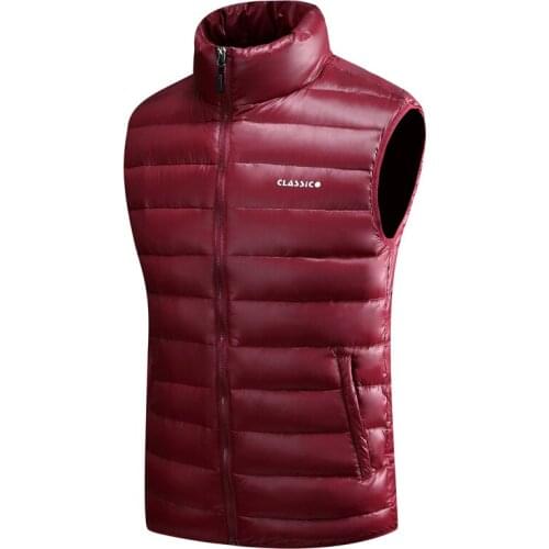 Women Down Vests 4 Color Winter Jackets Waistcoat Men Fashion Sleeveless Solid Zipper Coat Overcoat Warm Vests Plus Size S-6xL