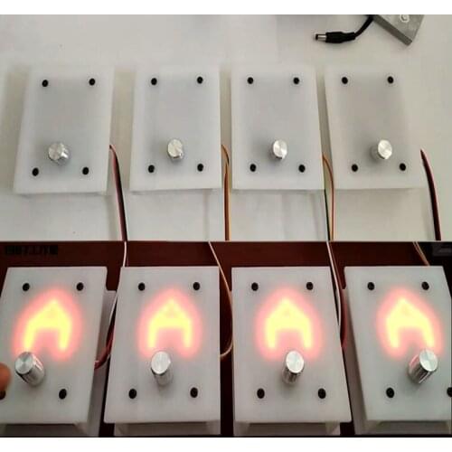 Room escape prop real life adventure digital knob letter version pannel display right letters to unlock Takagism game