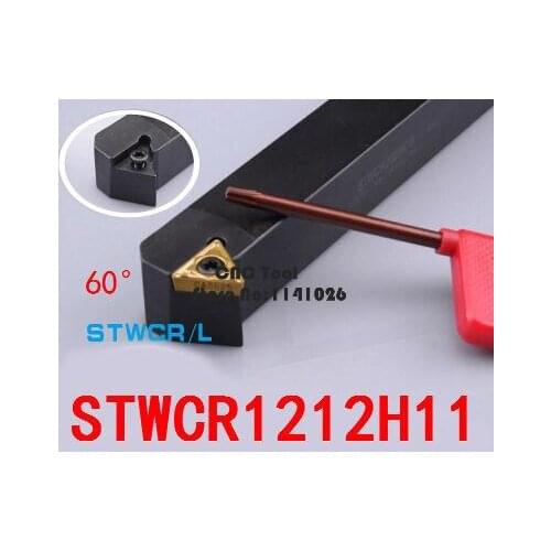 STWCR1212H11/ STWCL1212H11 Metal Lathe Cutting Tools Lathe Machine CNC Turning Tools External Turning Tool Holder S-Type STWCR/L