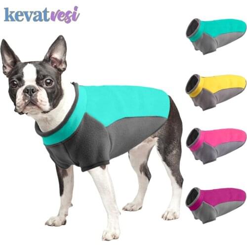 Pet Dogs Warm Coat Jacket Winter Dogs Clothes for Small Dogs Polar fleece Dog Apparel French Bulldog Chihuahua Puppy Vest XS-XL