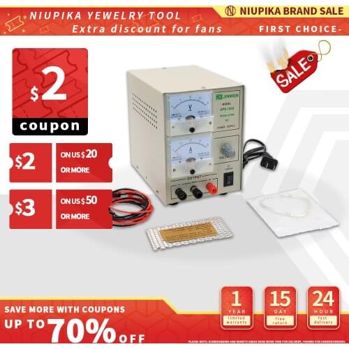 Gold Plating Kit 2A Silver Gold Plating Machine Jewelry Plater Electroplating Processing Tools With Voltage is Adjustable