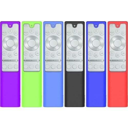 Protective Case Suitable For Samsung Smartone3 TV BN59-01357a TM1990C Remote Control Silicone Half-pack Protective Sleeve