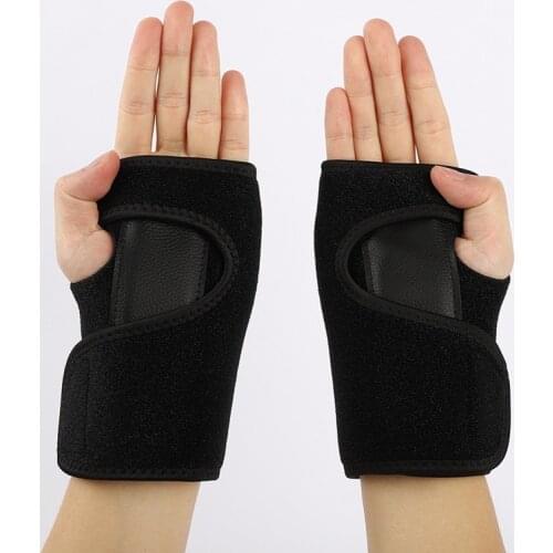 1Pair Adjust Wristband Steel Wrist Brace Support Hand Brace Wrist Support Finger Splint Carpal Tunnel Syndrome