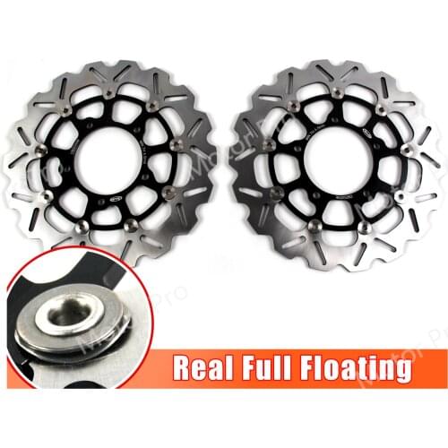 2PCS CNC Floating Disk Brake Disc Rotors For SUZUKI VZR1800T BOULEVARD M109R INTRUDER 1800 2006 2007 2008 2009 2010 2011 2012