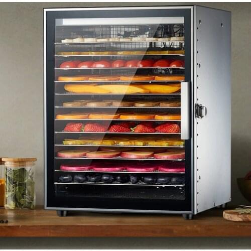 2019 twelve layers stainless steel Commercial Fruit dryer vegetables Dried meat Pet snacks Air dryer Food dried fruit machine