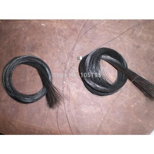 35 Hanks Black Bow Hair 6 Grams Each Hank In 32 Inches Horse Tail Hair