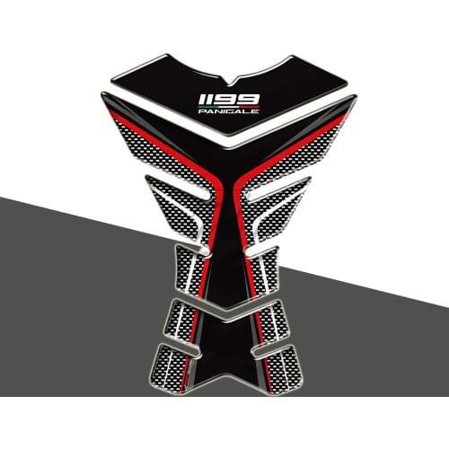 3D Motorcycle Tank Pad Protector Case for Ducati 1199 Panigale R S Decals Resin Sticker