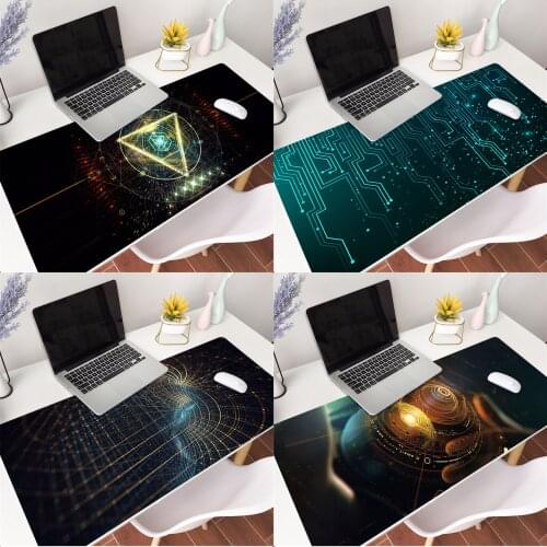 Abstract Art Wallpapers Boy Gift Pad Natural Rubber Gaming mousepad Desk Mat Size for 30x80cm 300x900x2mm