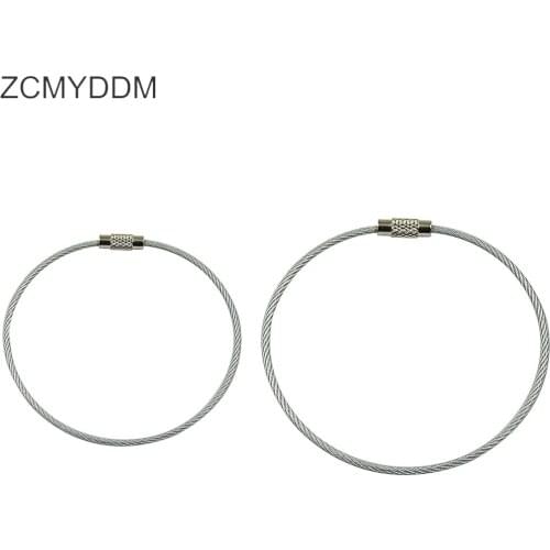 ZCMYDDM Stainless Steel Bobbin Rings Floss Craft Embroidery Thread Bobbins Organizer Ring for Cross Stitch DIY Sewing Supplies